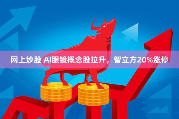 网上炒股 AI眼镜概念股拉升，智立方20%涨停